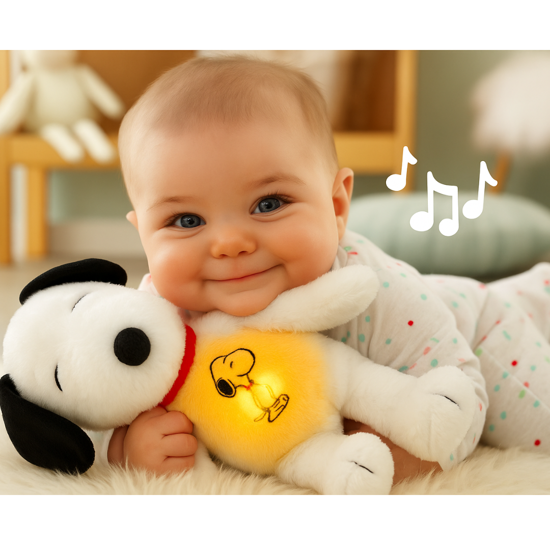 Успокояваща Дишаща Плюшена Играчка – Антистрес Компаньон за Сън за Деца и Възрастни